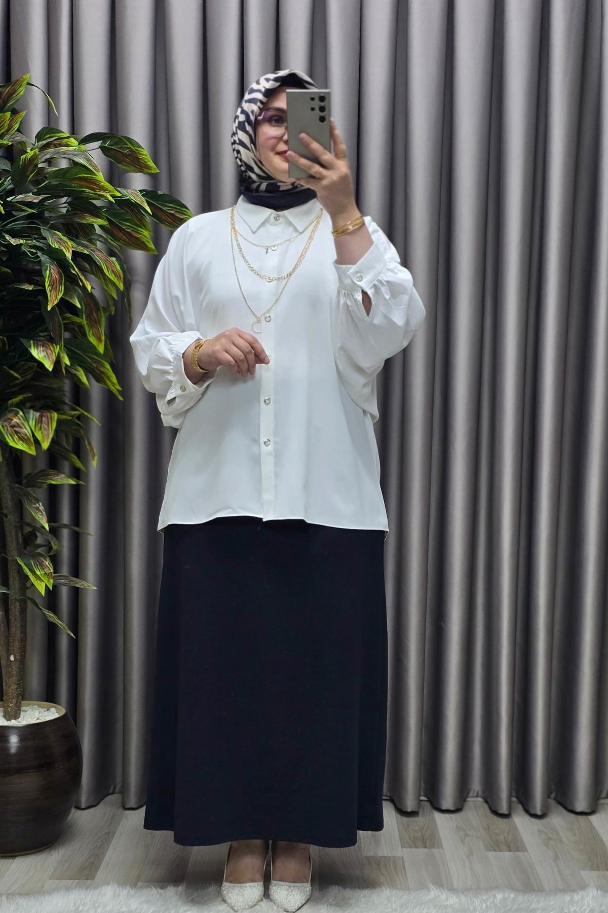 Kadın Giyim Krep Kalem Etek