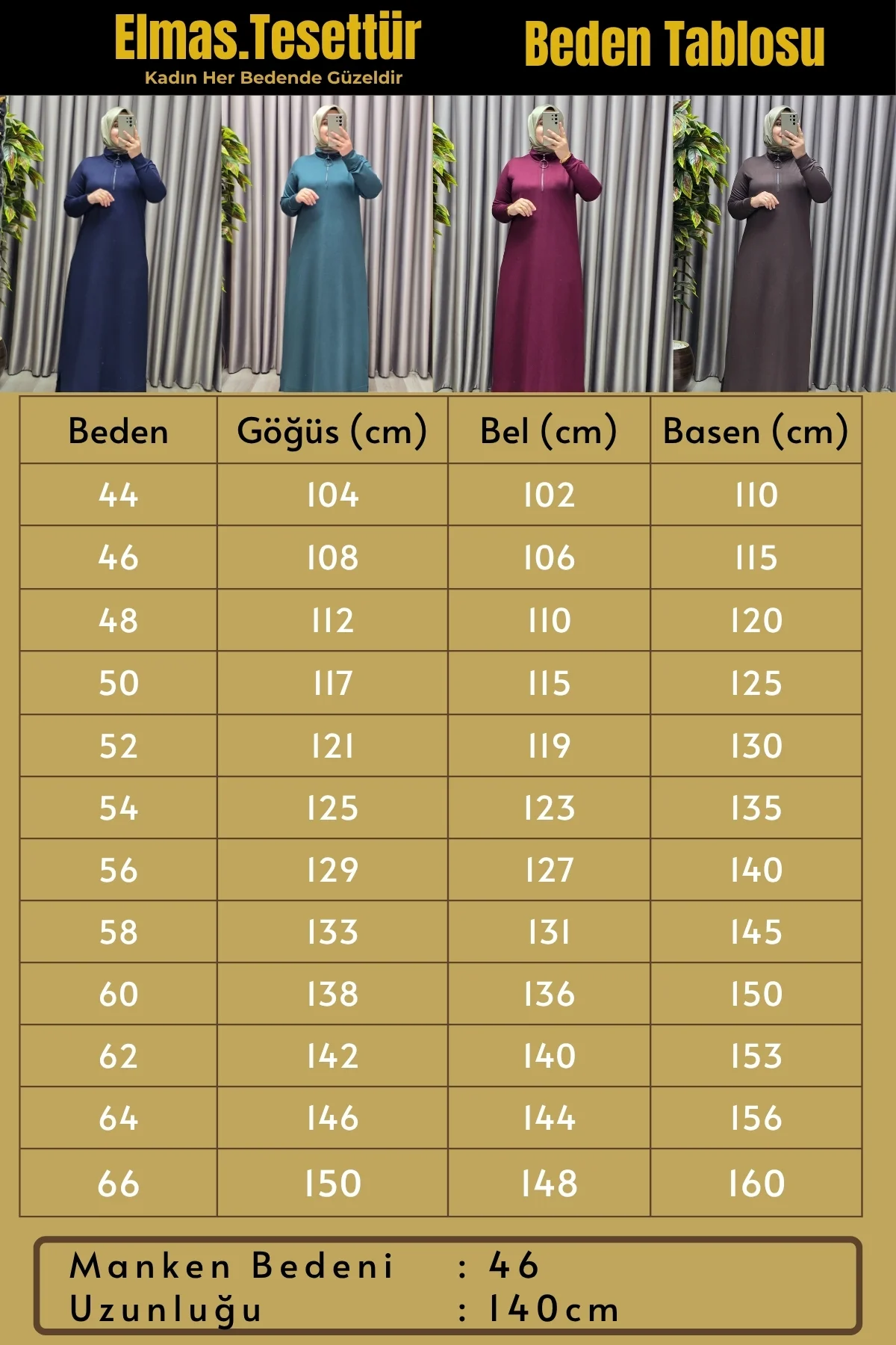 Kadın Giyim Kristal Fermuarlı Elbise - Görsel 3