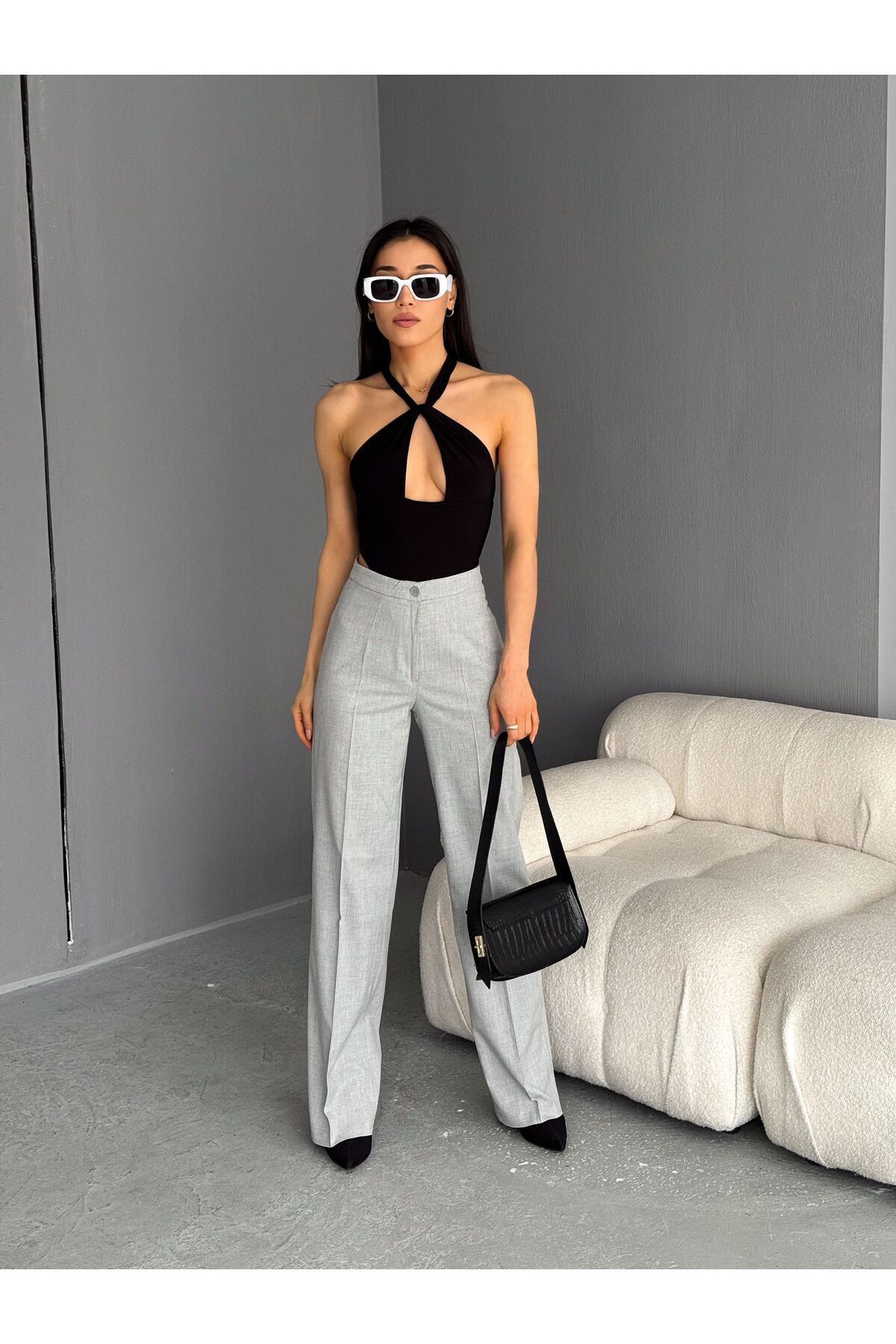 KADIN GİYİM PALAZZO KUMAŞ PANTOLON