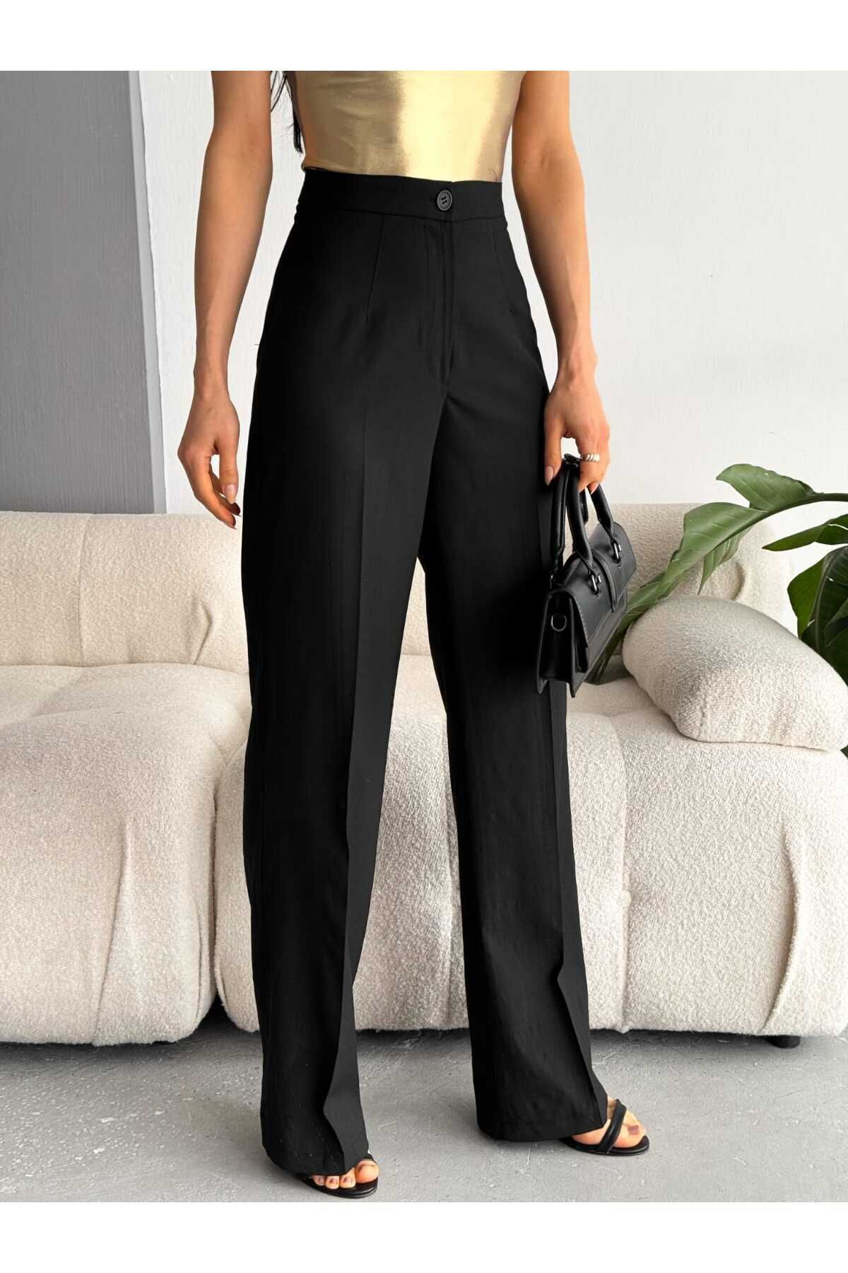 KADIN GİYİM PALAZZO KUMAŞ PANTOLON