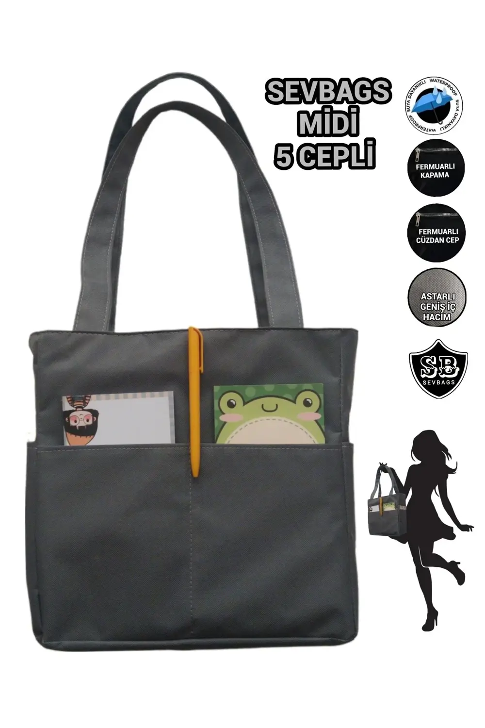 KADIN GÜNLÜK ASKILI OMUZ KOL VE EL ÇANTASI MİDİ