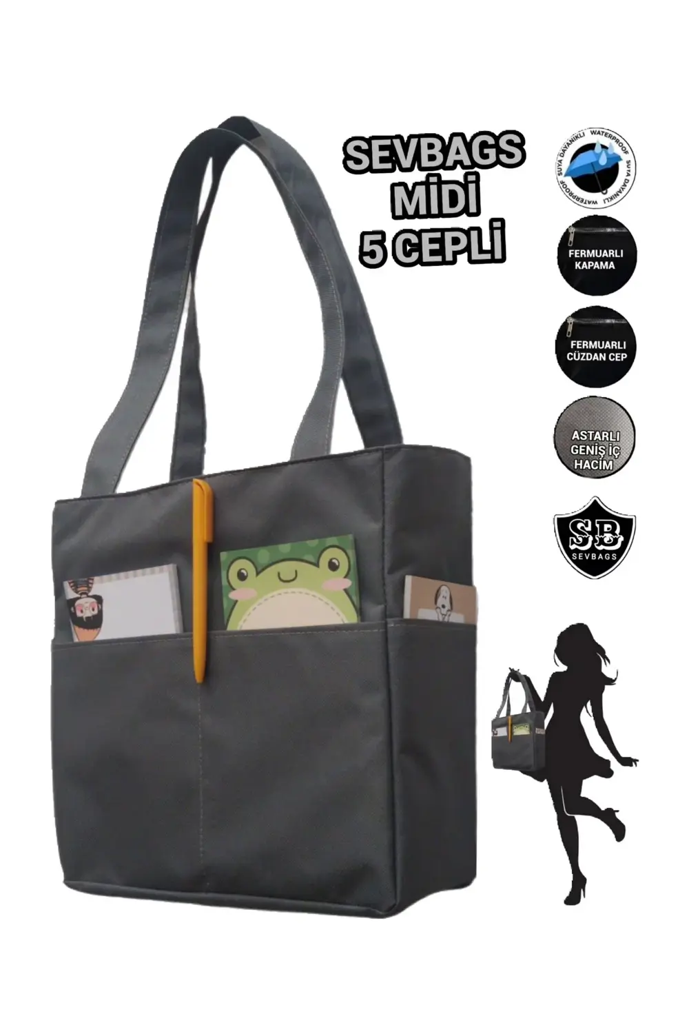 KADIN GÜNLÜK ASKILI OMUZ KOL VE EL ÇANTASI MİDİ