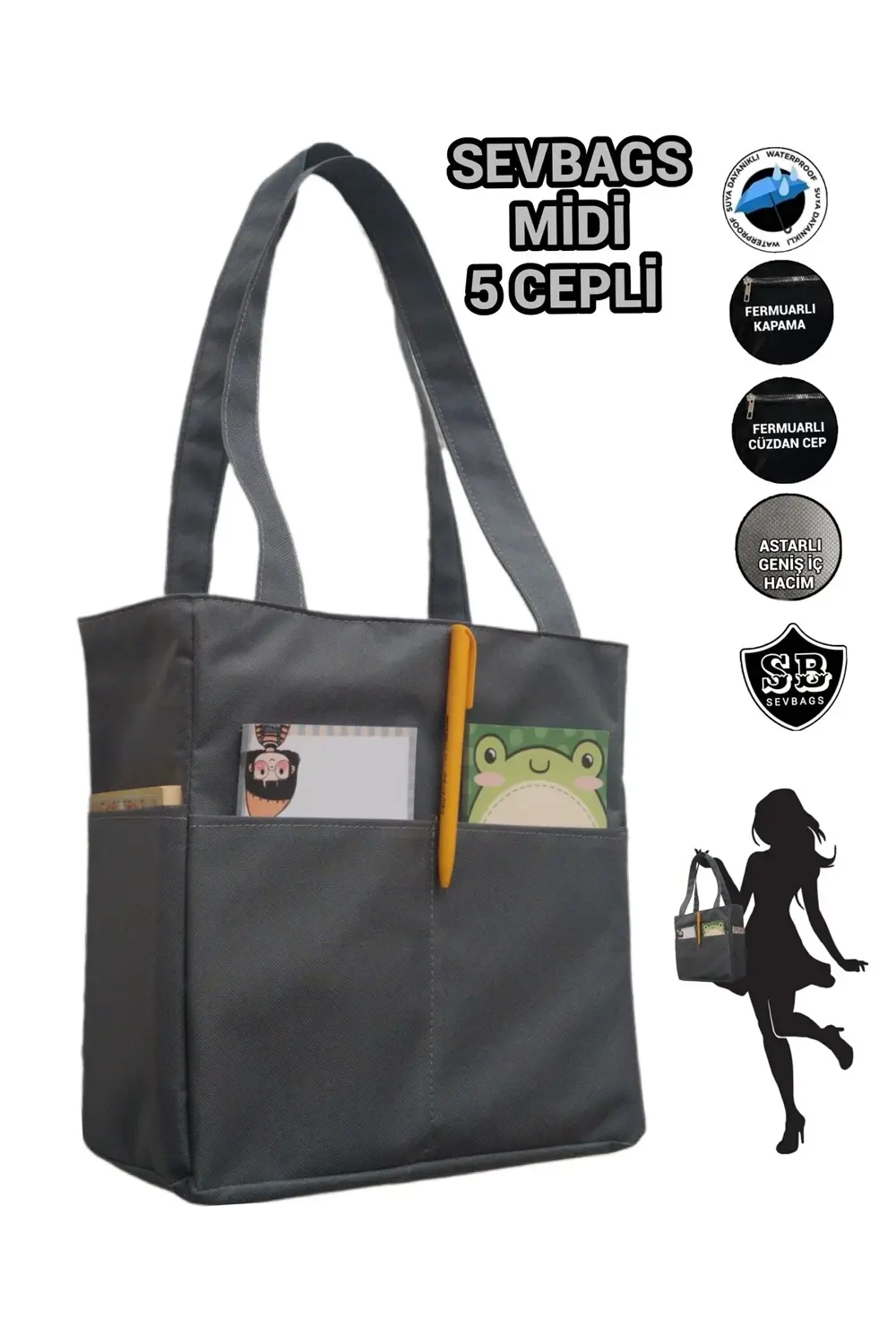 KADIN GÜNLÜK ASKILI OMUZ KOL VE EL ÇANTASI MİDİ