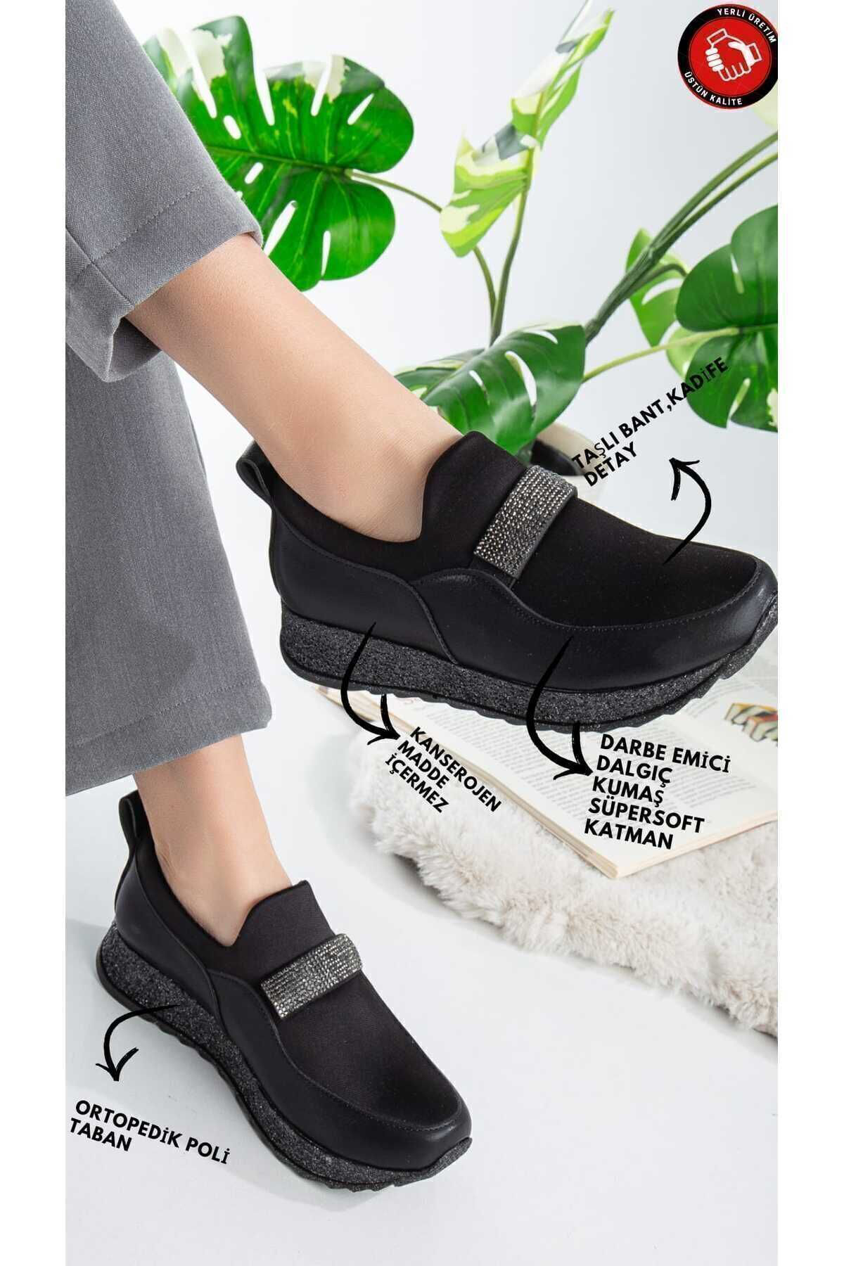 Kadın günlük klasik ortopedik yürüyüş Ayakkabı