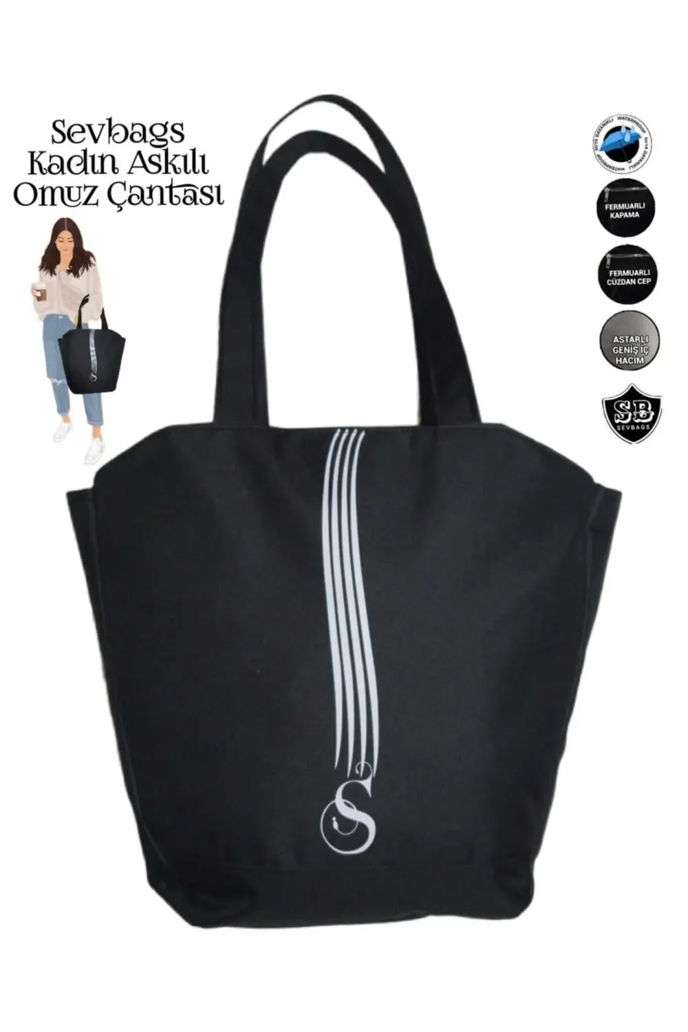 KADIN GÜNLÜK SPOR ASKILI OMUZ KOL VE EL ÇANTASI