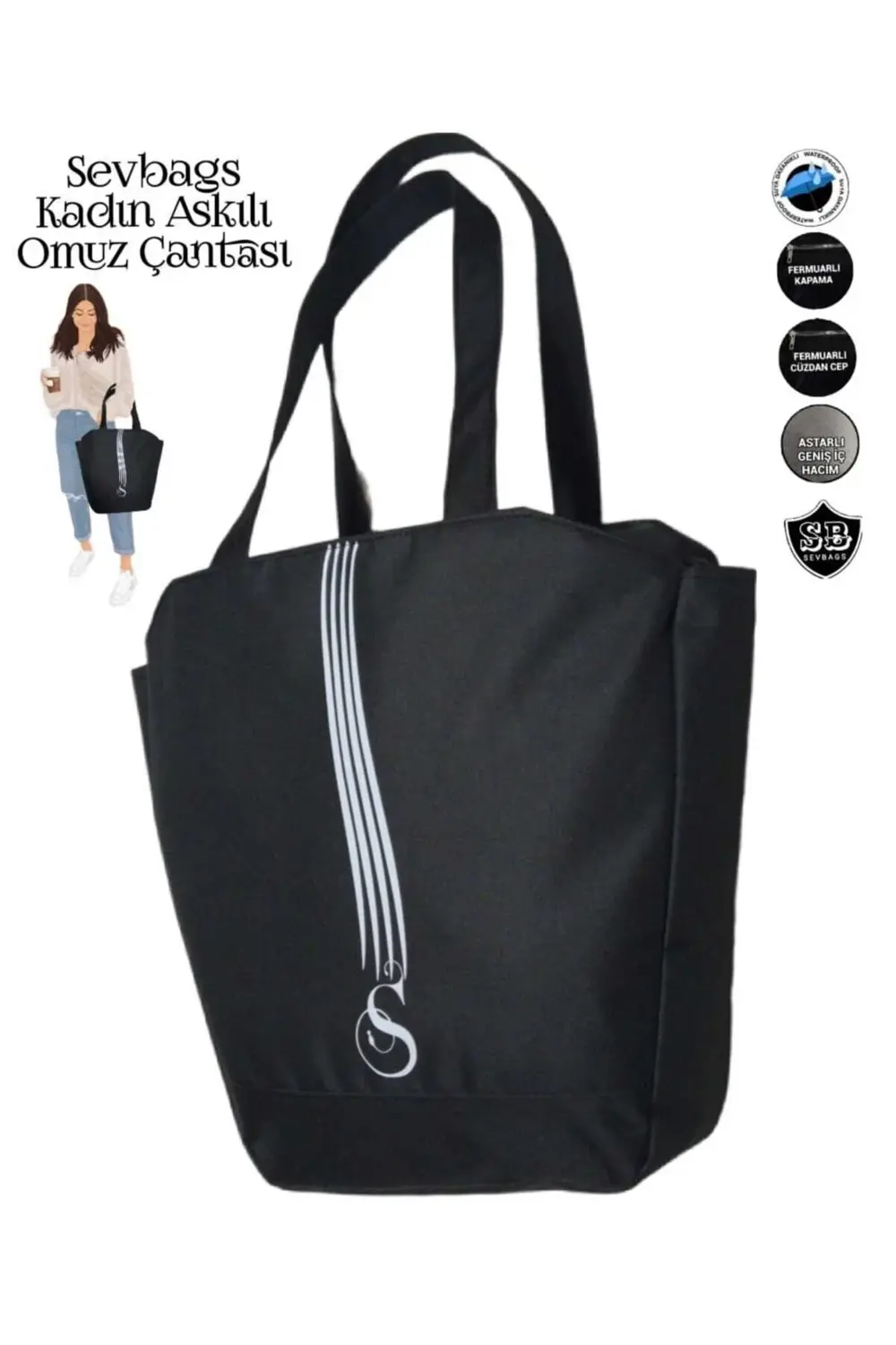 KADIN GÜNLÜK SPOR ASKILI OMUZ KOL VE EL ÇANTASI