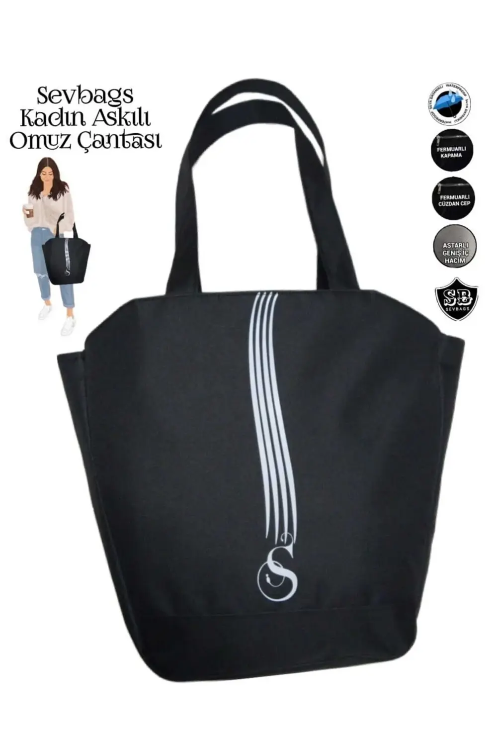 KADIN GÜNLÜK SPOR ASKILI OMUZ KOL VE EL ÇANTASI