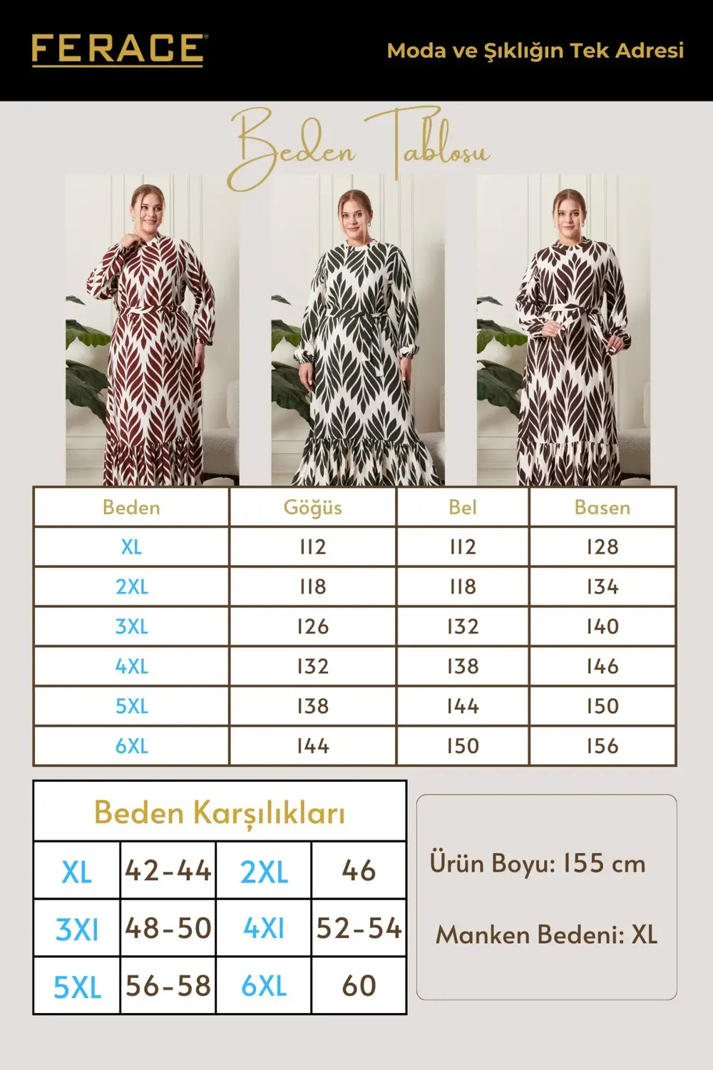 Kadin Hakim Yaka Buyuk Beden Elbise Tesettur Viskon Kumas Pileli