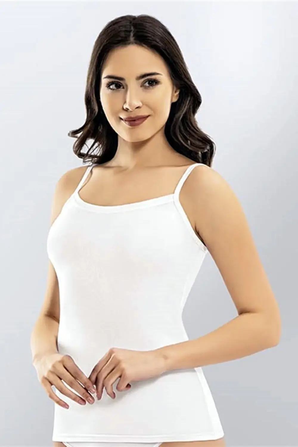 Kadın Ip Askılı Atlet 3 Adet -6091