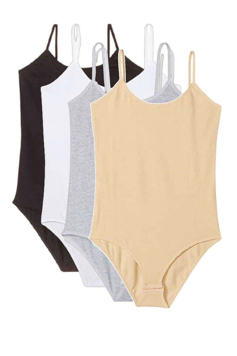 Kadın İp Askılı Çıtçıtlı Body 4'lü Set - Siyah Beyaz Gri Ten %92 Pamuk Fiyatı, Yorumları ve Özellikleri