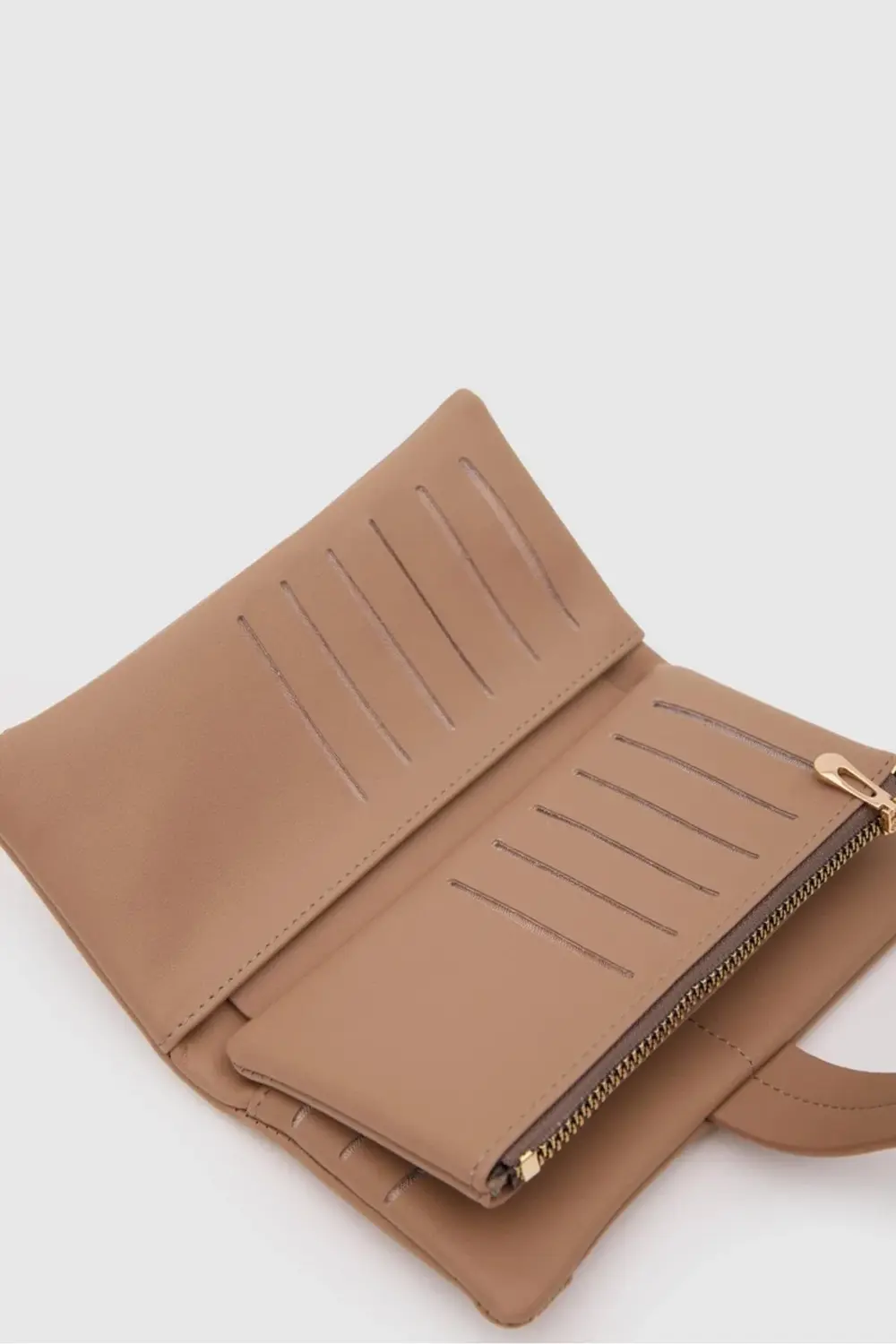 Kadın İthal Yumuşak Vegan Deri Portföy Cüzdan Nilusa Modeli