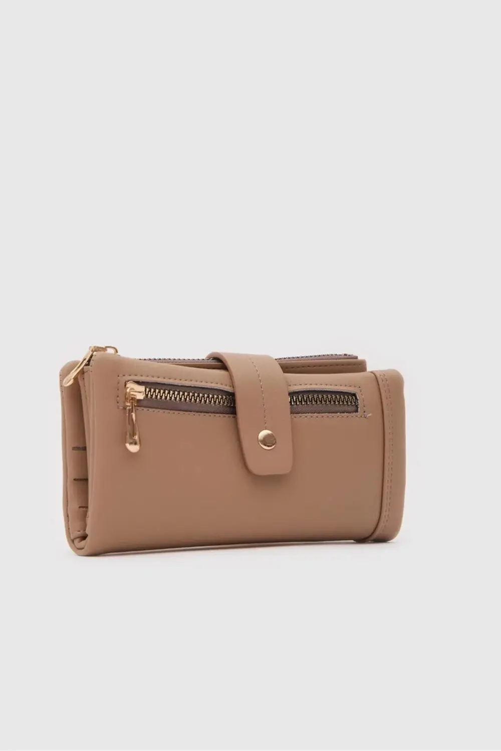 Kadın İthal Yumuşak Vegan Deri Portföy Cüzdan Nilusa Modeli