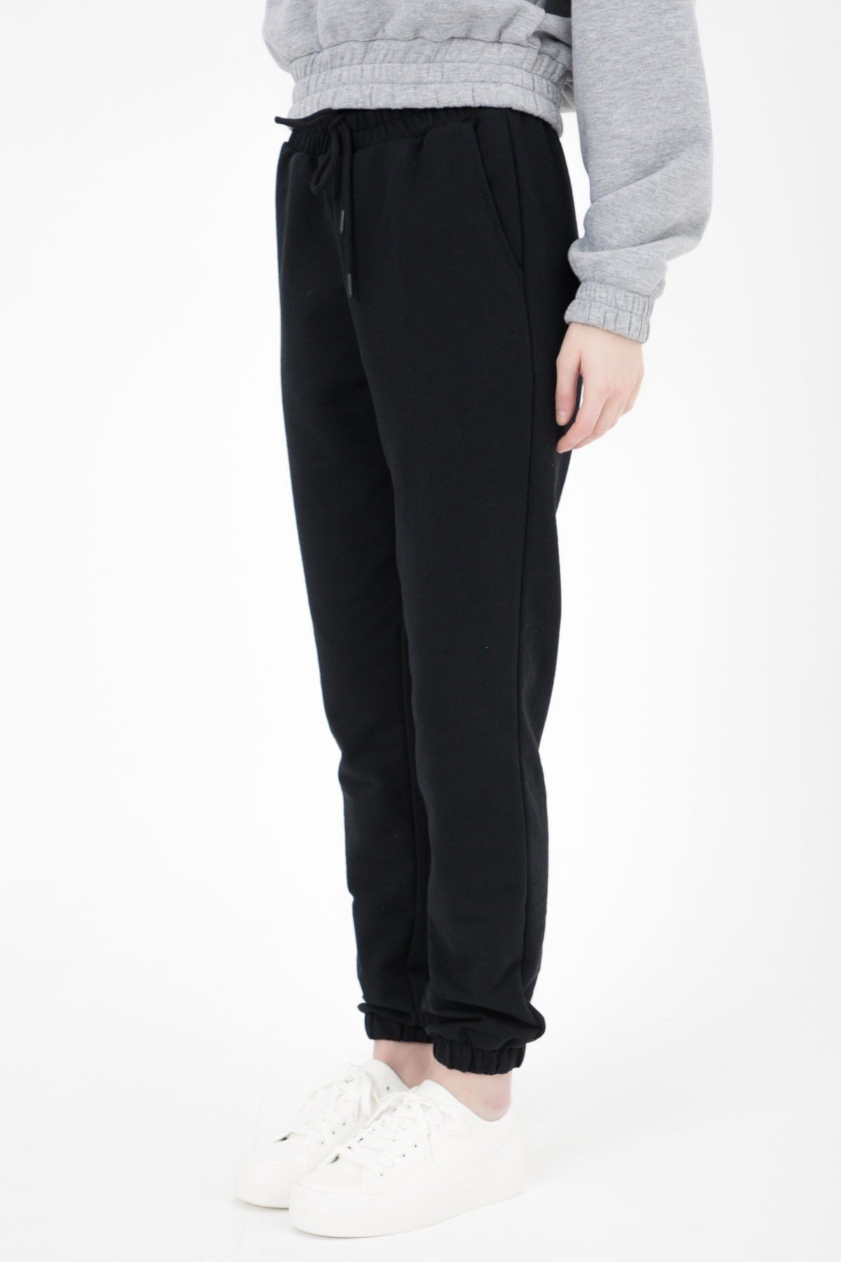 Defys Kadin Jogger Eşofman Alti Siyah