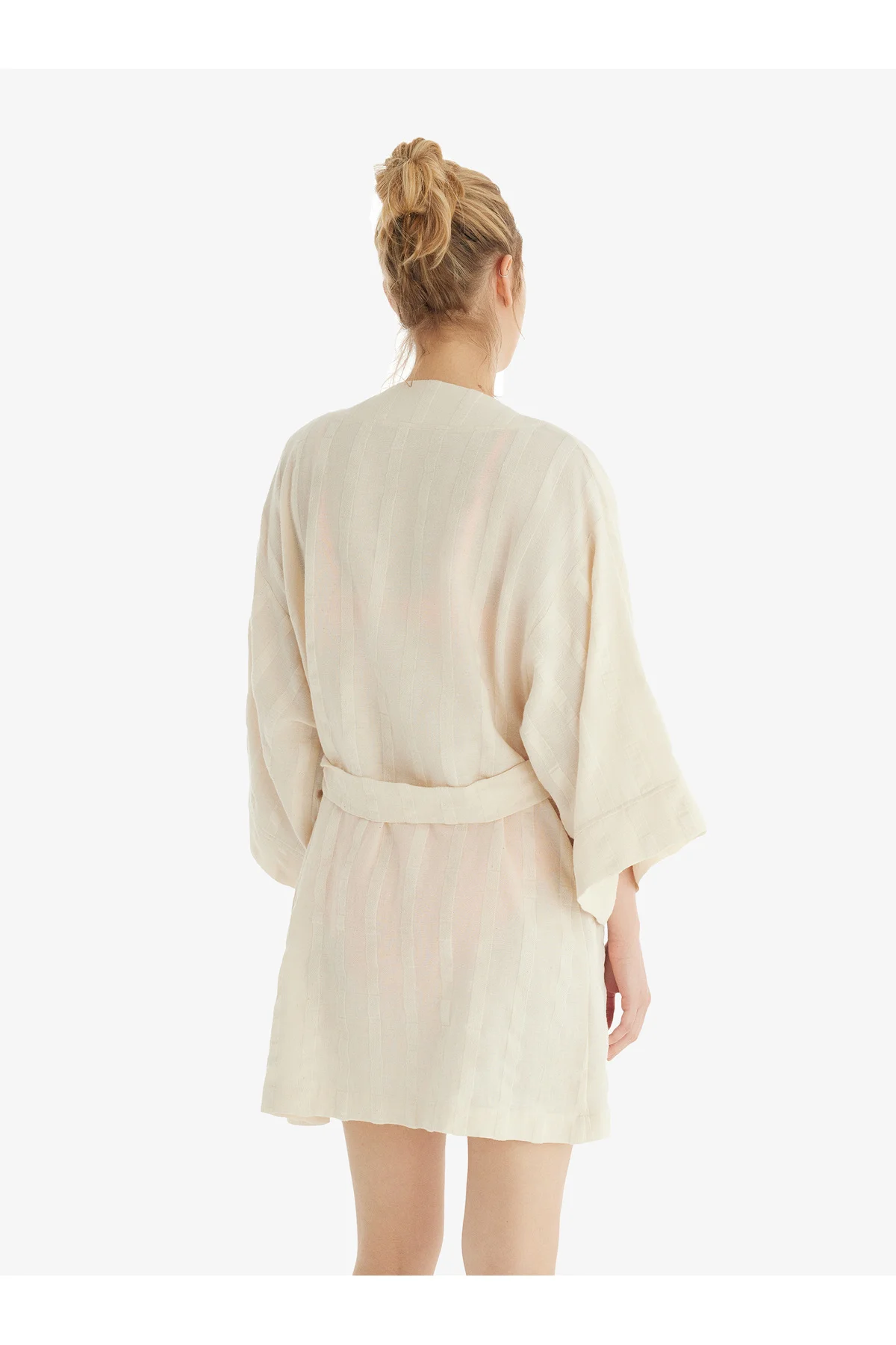 Kadın Kaftan 10725 - Krem