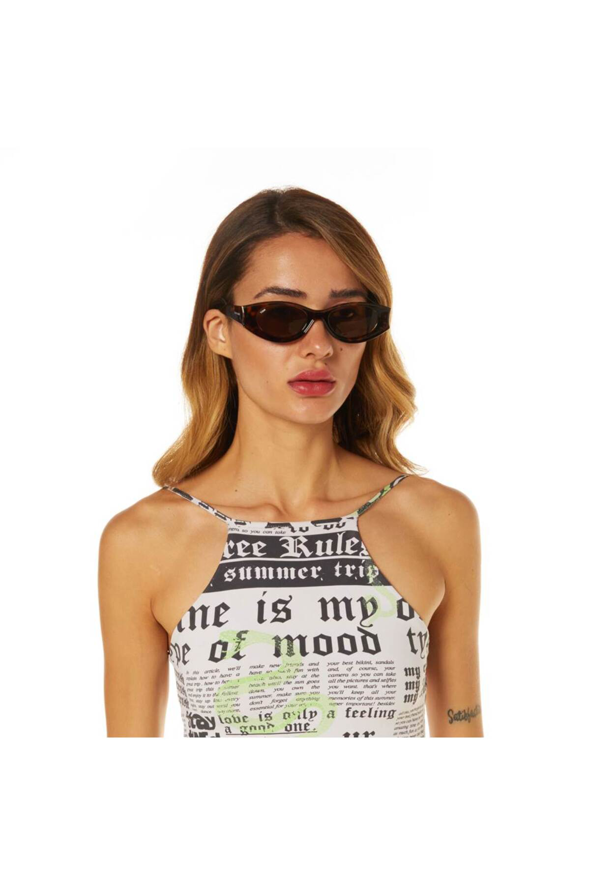 Kadın Kahverengi Güneş Gözlüğü