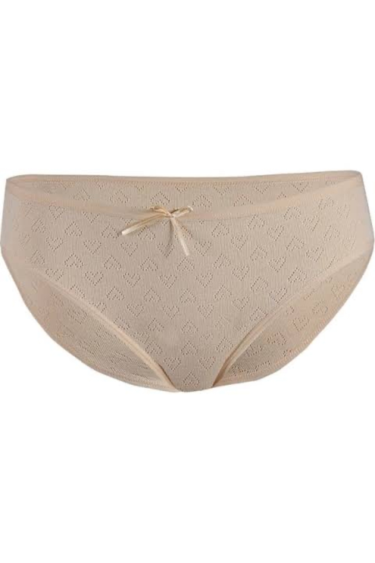 Kadın Kalp Desenli Bikini Külot 6 Adet