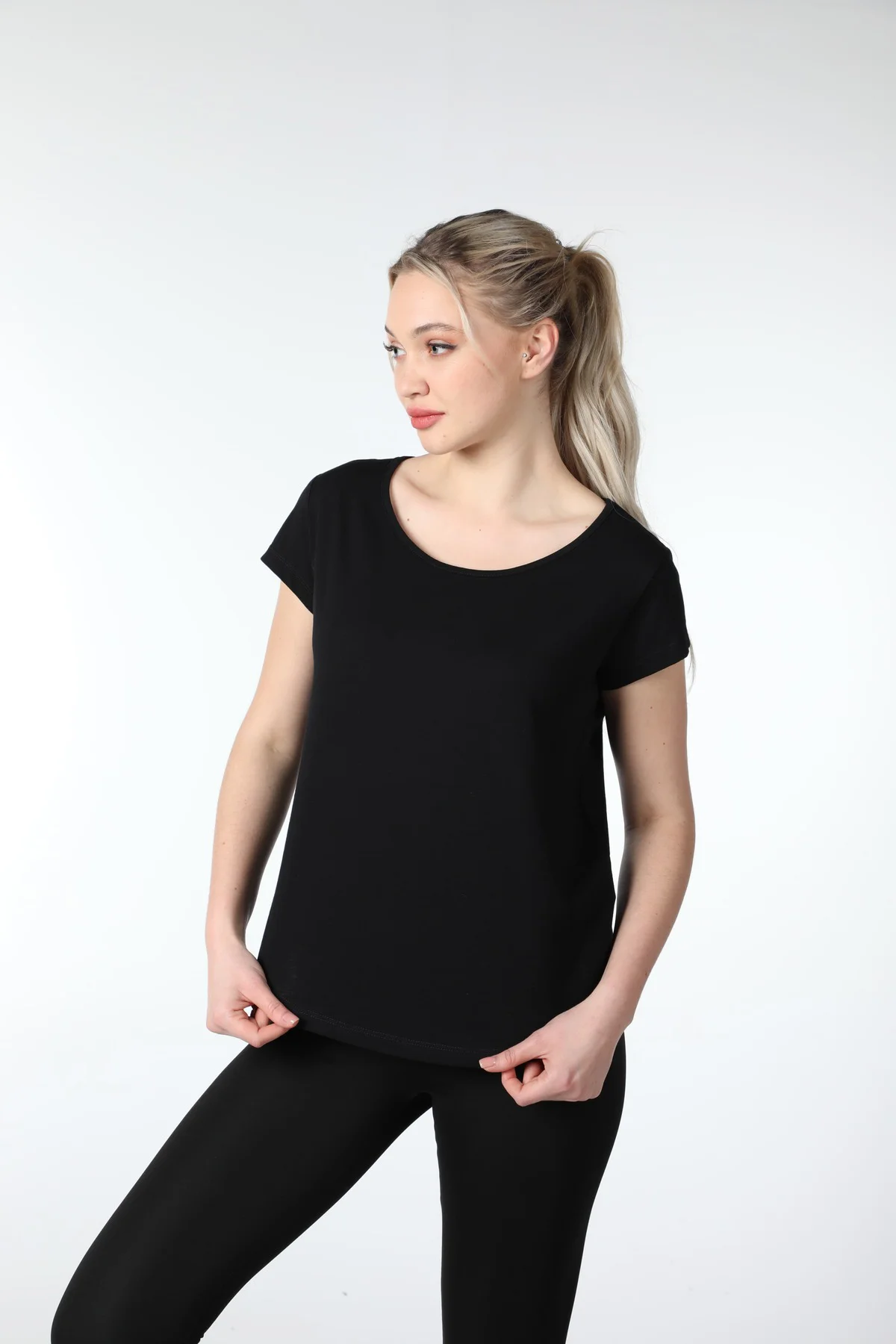 Kadın Kayık Yaka Kısa Kollu Regular Fit Basic 2'li Tişört Seti Fiyatı, Yorumları ve Özellikleri