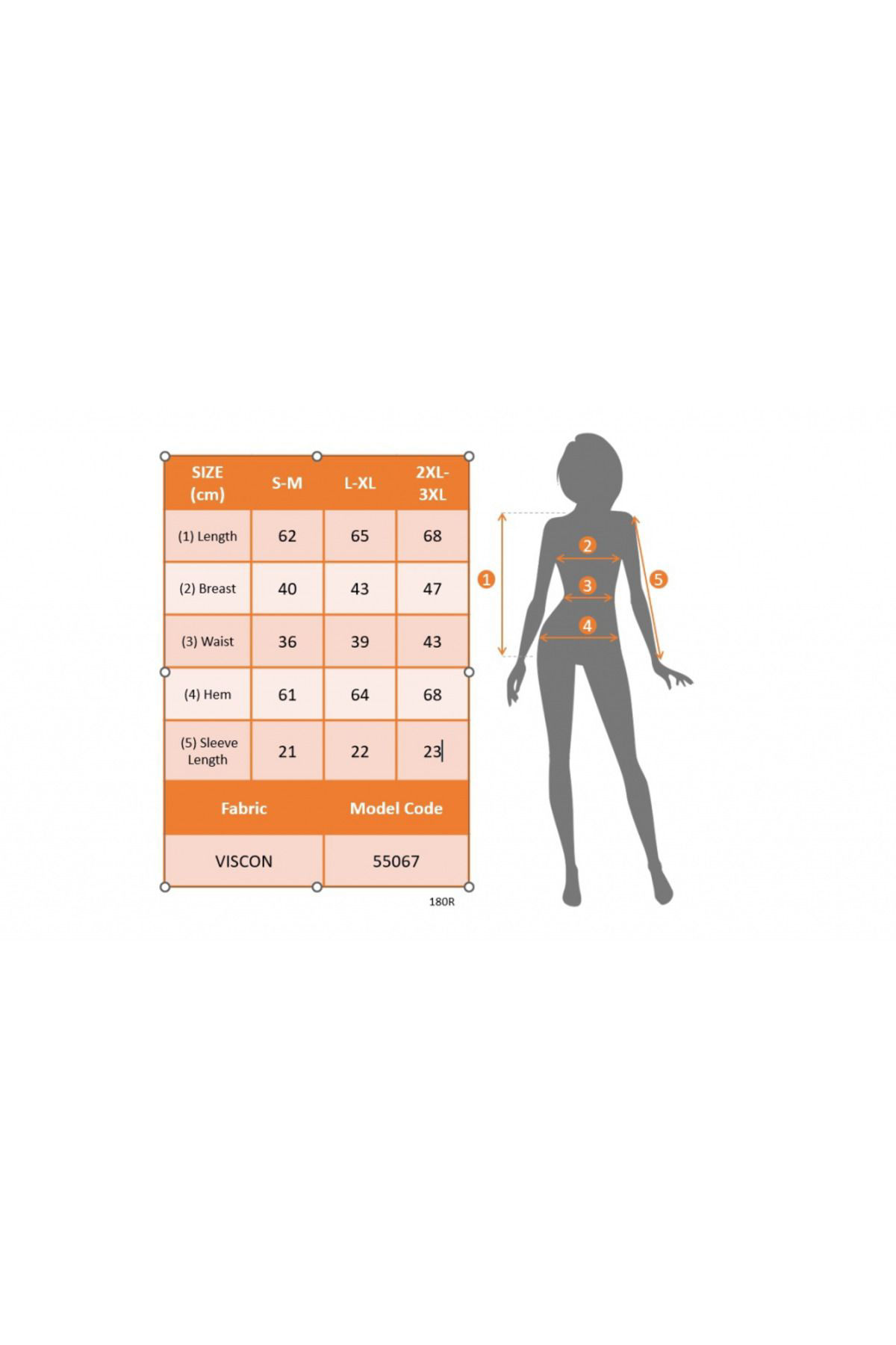 Kadın Kısa Kollu önü Düğüm Detay Viskon Bluz