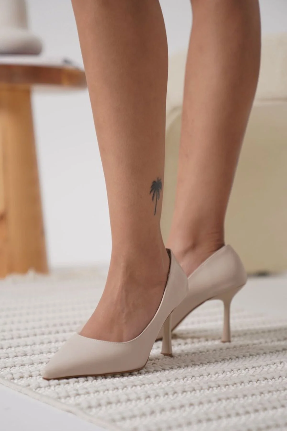 Kadın Mat Bej Stiletto TR08MS26B Fiyatı, Yorumları ve Özellikleri