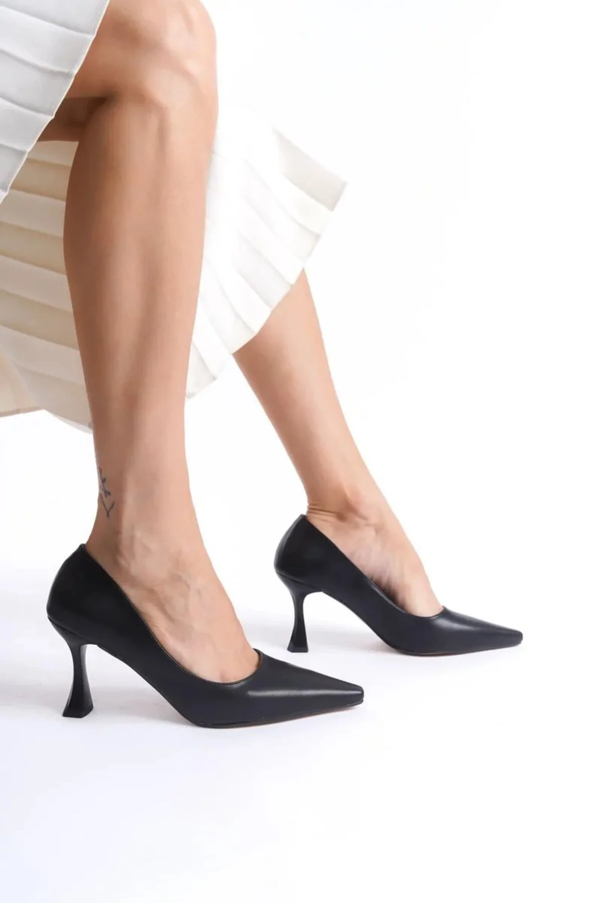 Kadın Mat Siyah Stiletto TR08MS27H Kadın Mat Siyah Stiletto TR08MS27H
