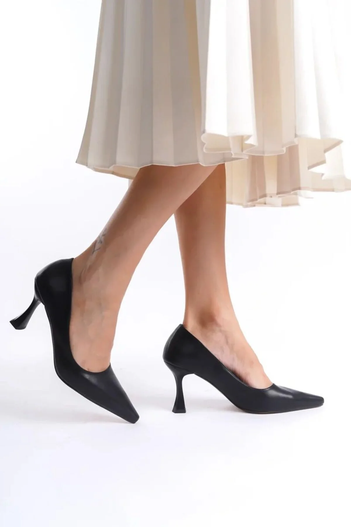 Kadın Mat Siyah Stiletto TR08MS27H Kadın Mat Siyah Stiletto TR08MS27H