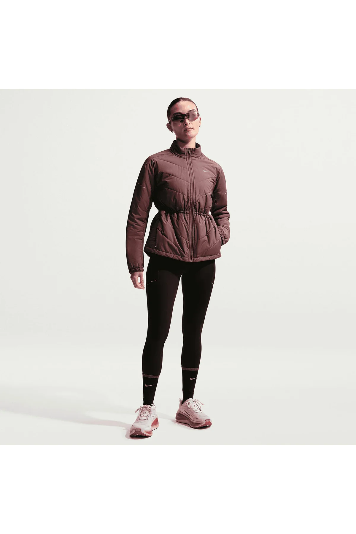 Kadın Mavi Swift Therma-fit Fill Rüzgar Geçirmez Spor Kahverengi Koşu Ceketi | HV2744-502 Fiyatı, Yorumları ve Özellikleri