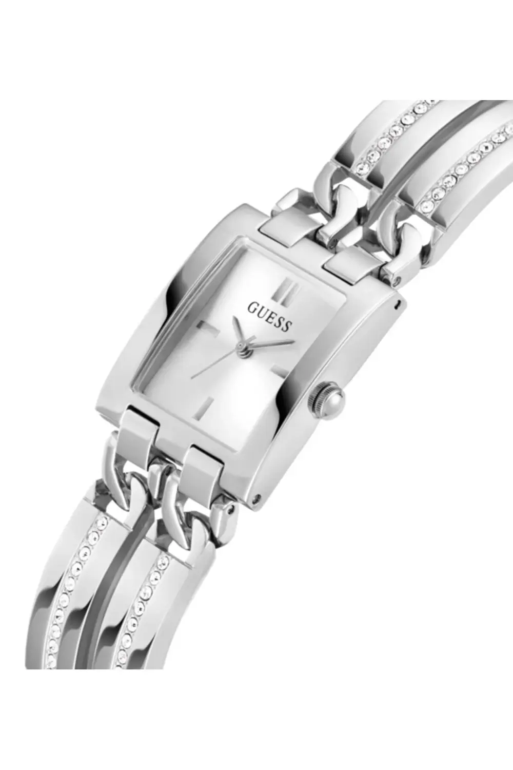 Kadin Metalik Gri Kol Saati GUGW0668L1