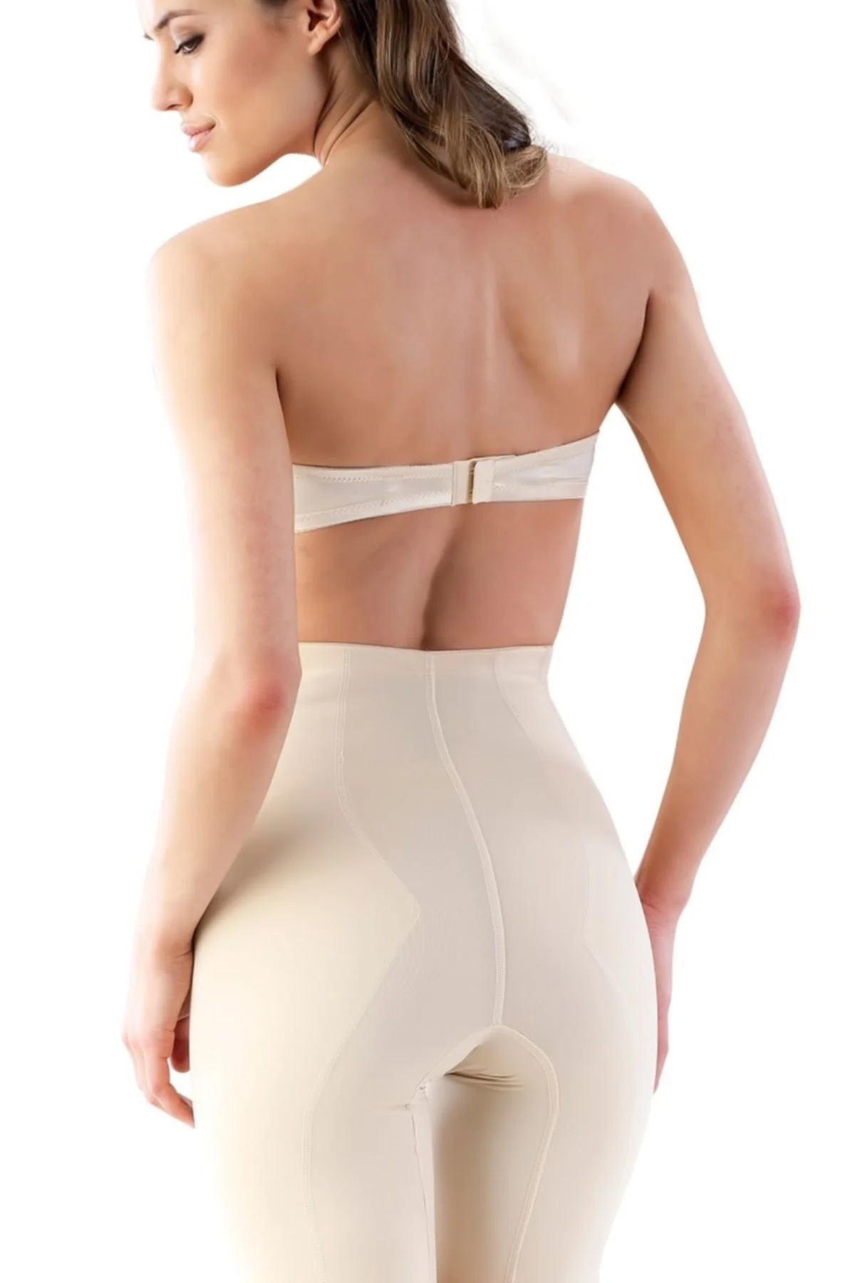 Kadın Mide Ve Basen Toparlayıcı Uzun Paçalı Double Lazer Korse
