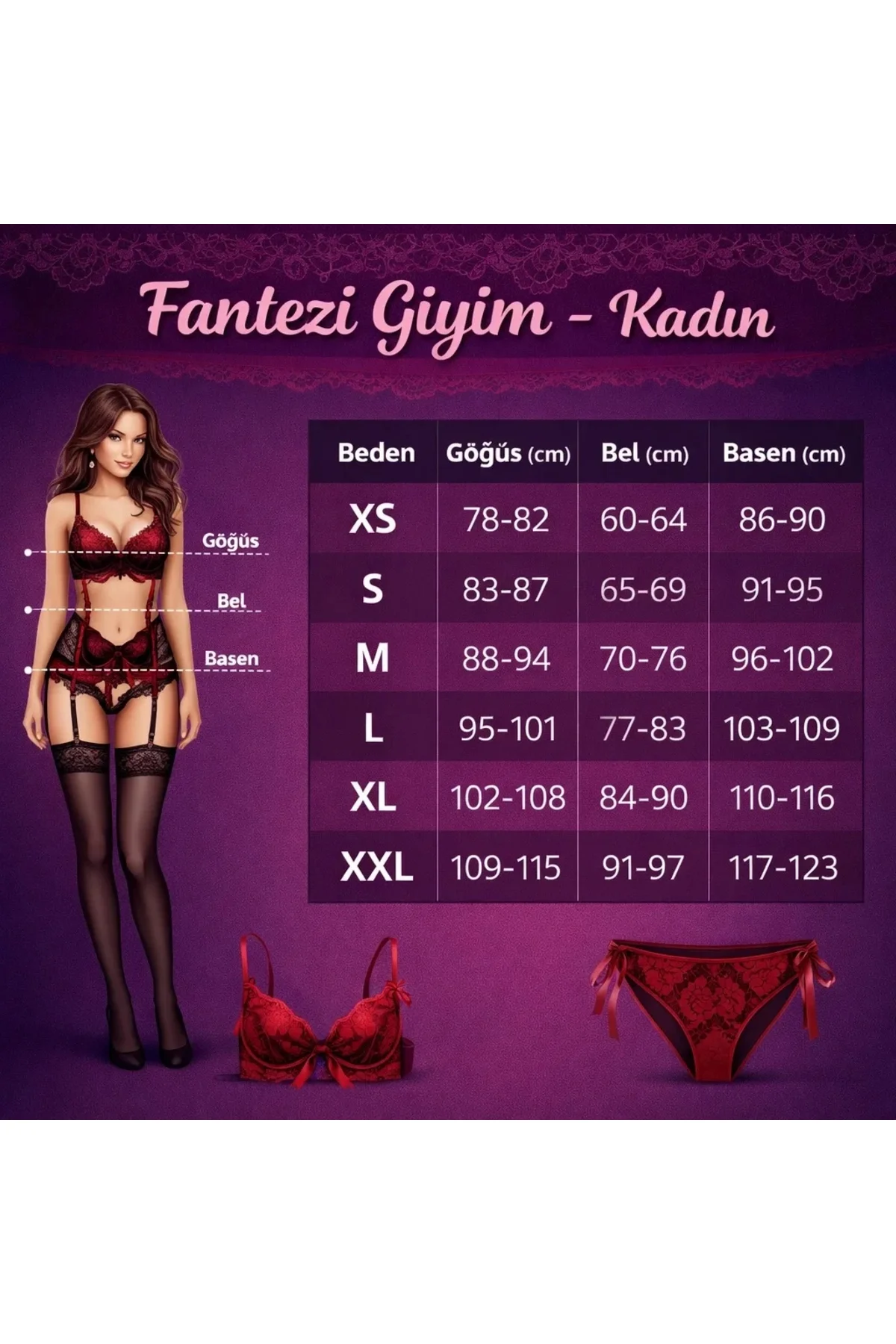 Kadın Mikropolyamid Esnek Kumaşlı Diz Üstü Kısa Etek Altı Jüpon (0623)