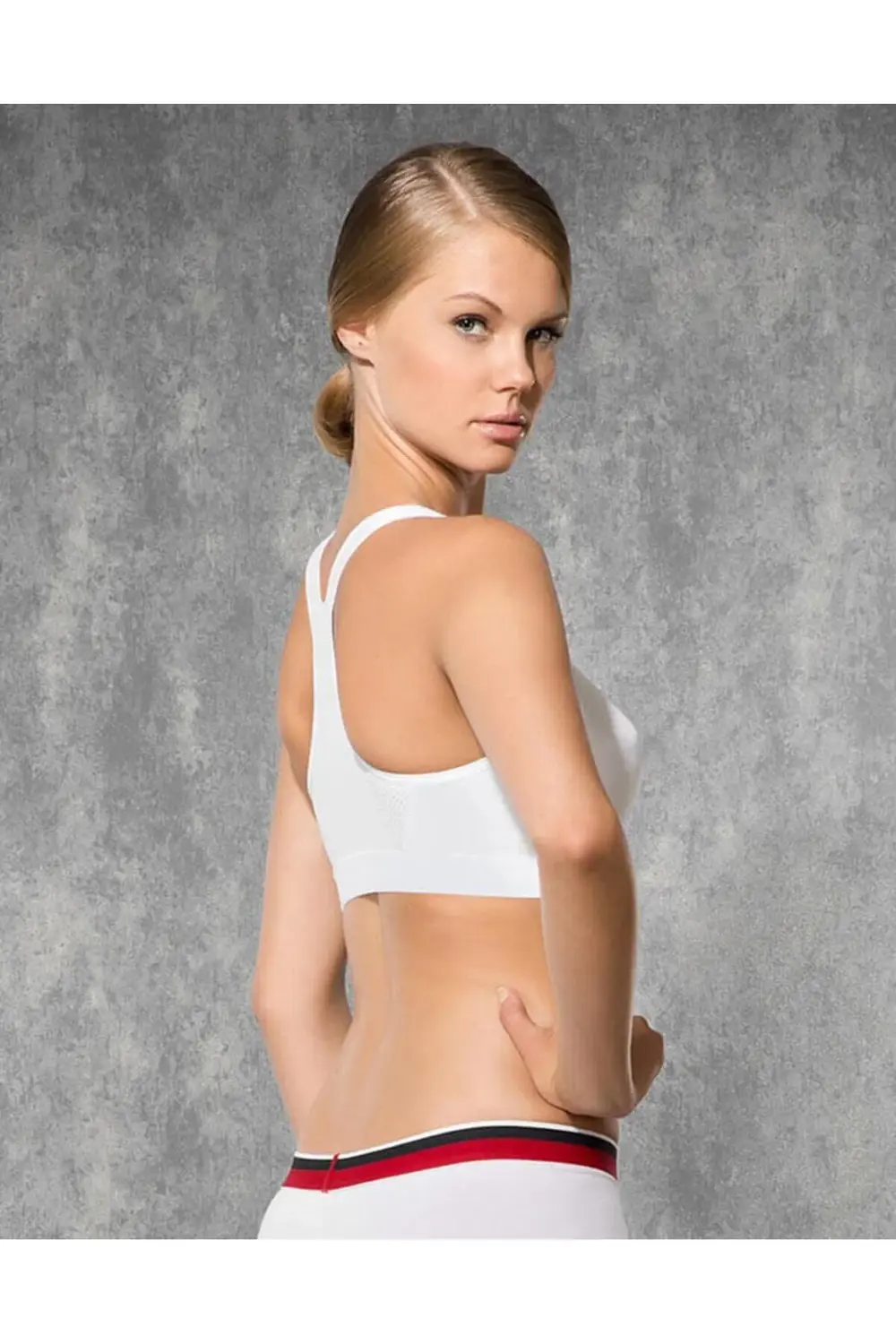 Kadın Modal Fermuarlı Spor Sütyen 5570