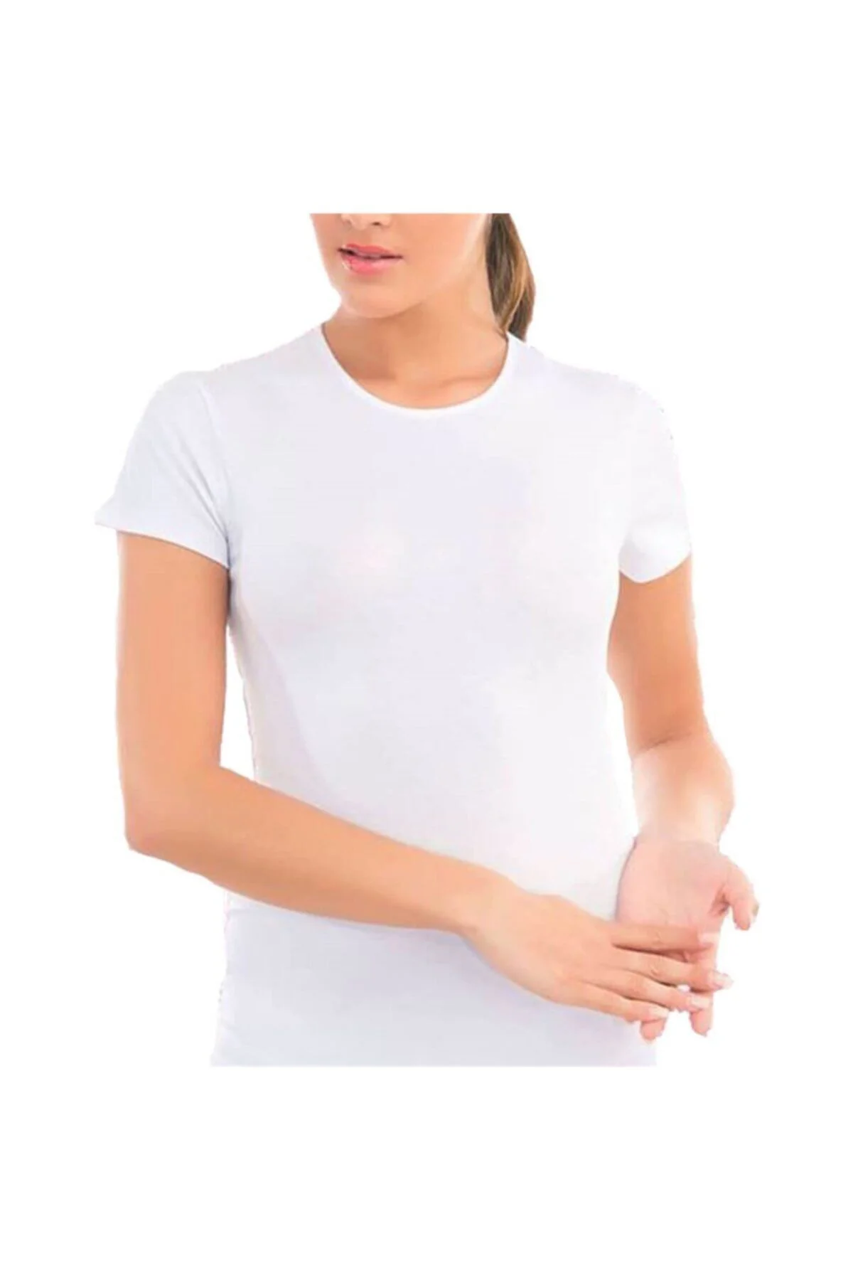 Kadın Modal Yarım Kol Fanila Imer1264