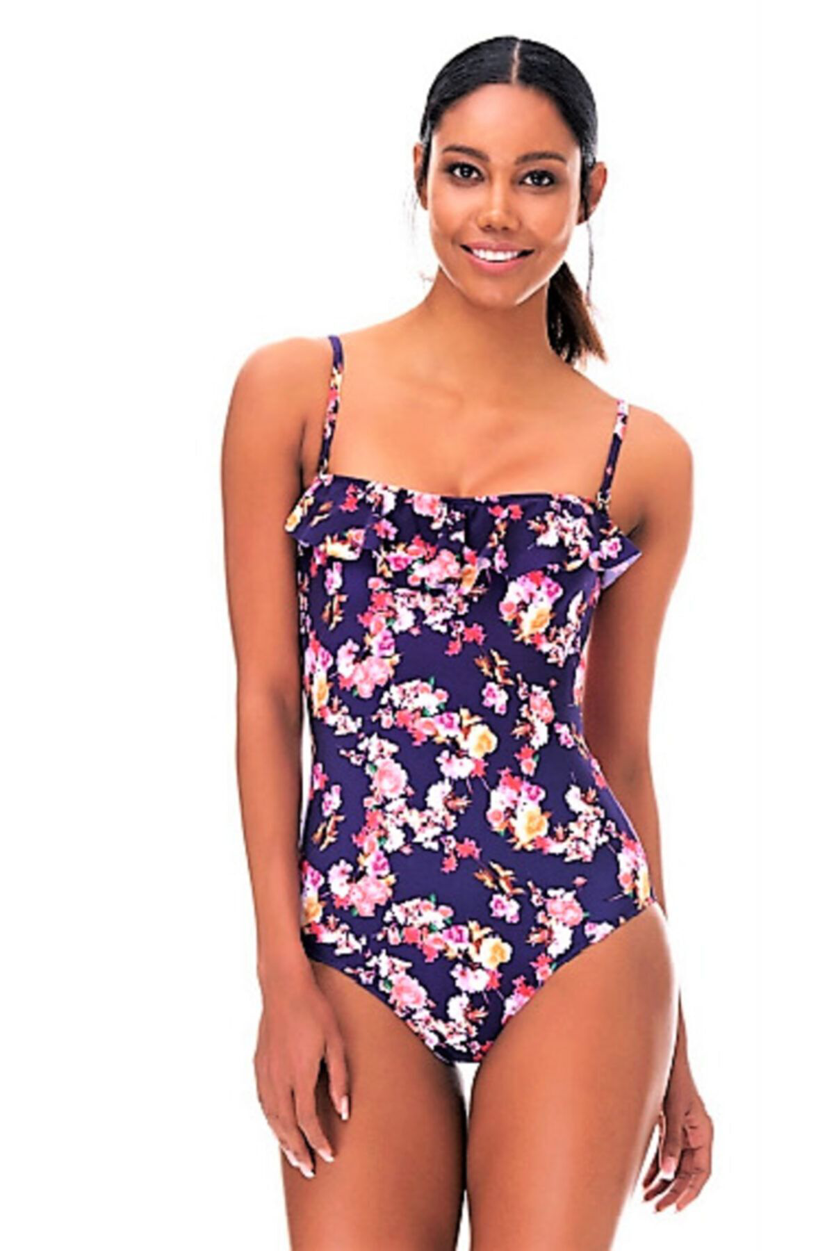 Sunsurf Kadin Mor Mayo Çiçekli