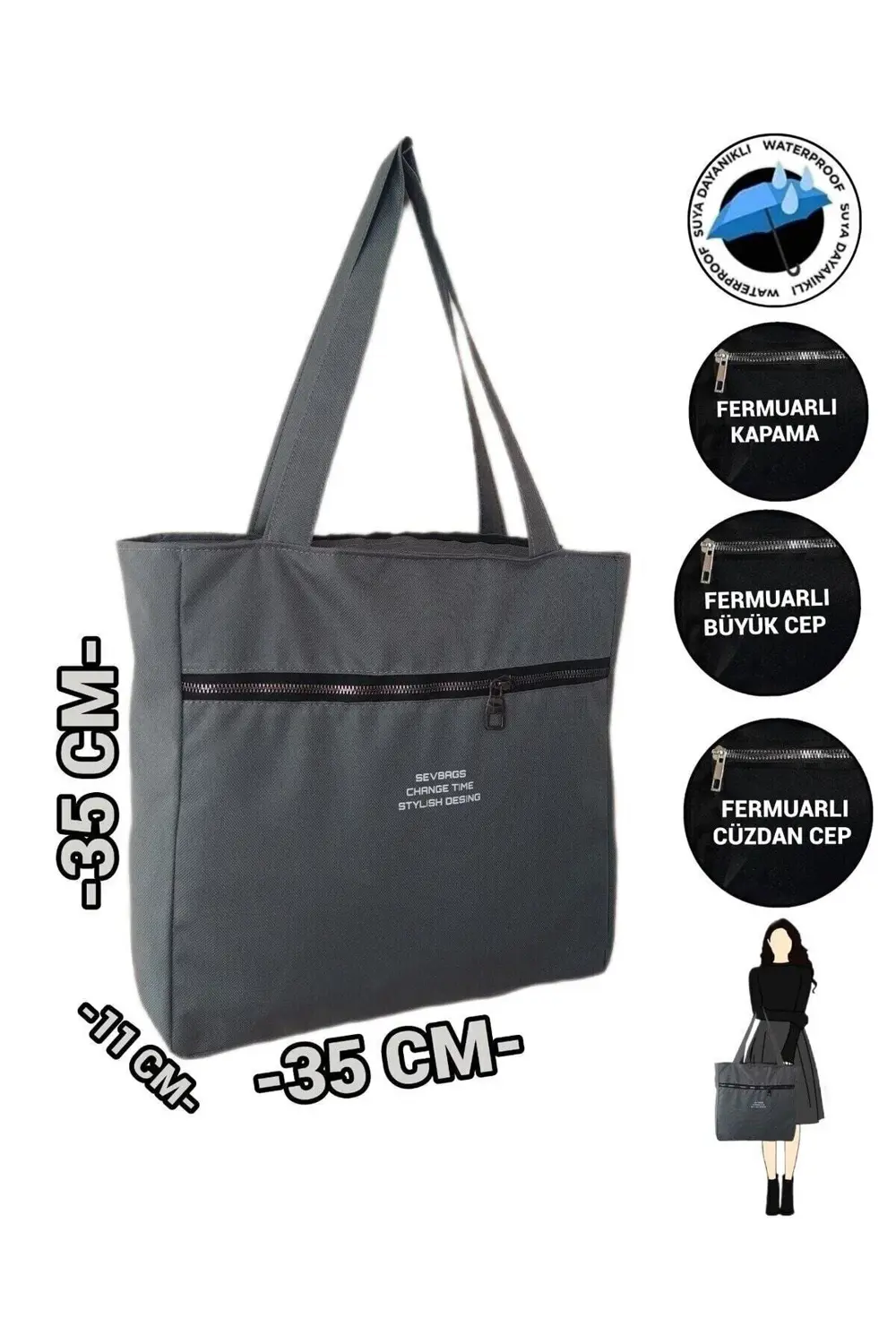 Kadın Omuz Ve Kol Çantası Astarlı