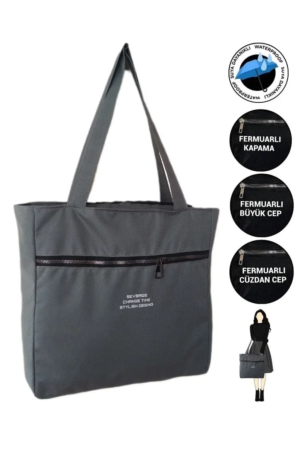 Kadın Omuz Ve Kol Çantası Astarlı