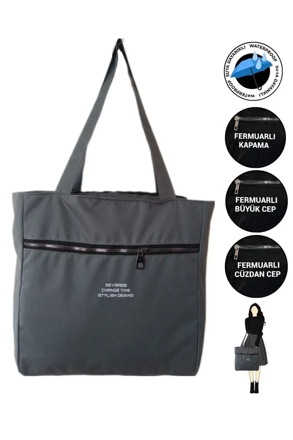 Kadın Omuz Ve Kol Çantası Astarlı