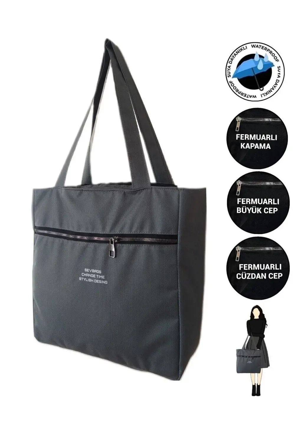 Kadın Omuz Ve Kol Çantası Astarlı