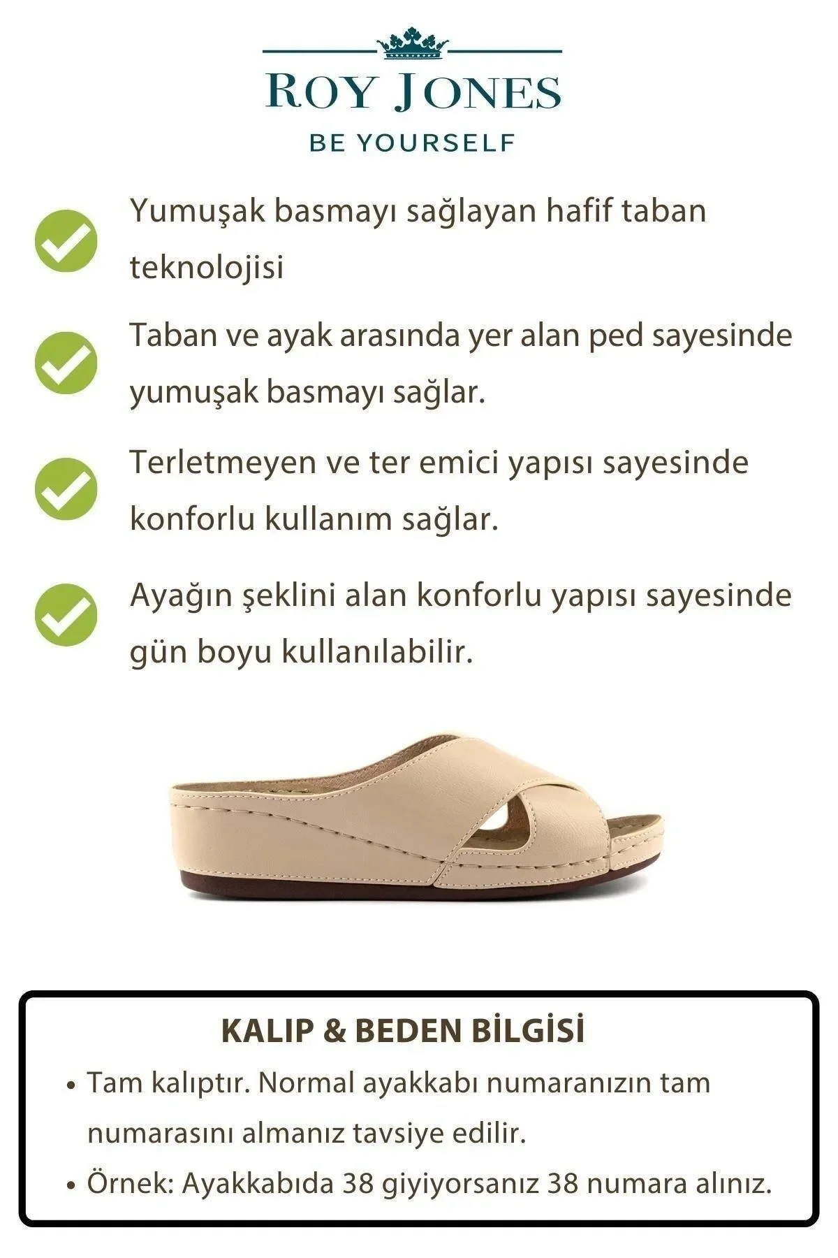 Kadın Ortopedik Şık Konfor Modeli Anatomik Rahat Taban Kısa Topuk