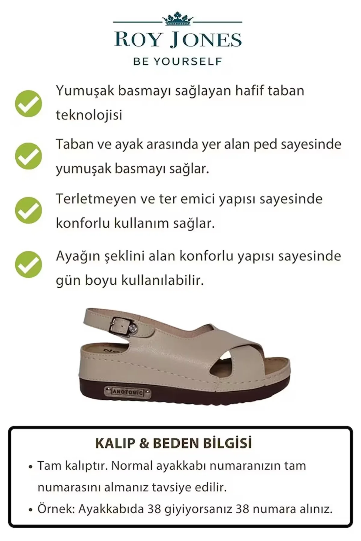 Kadın Ortopedik Şık Konfor Modeli Anatomik Rahat Taban Kısa Topuk