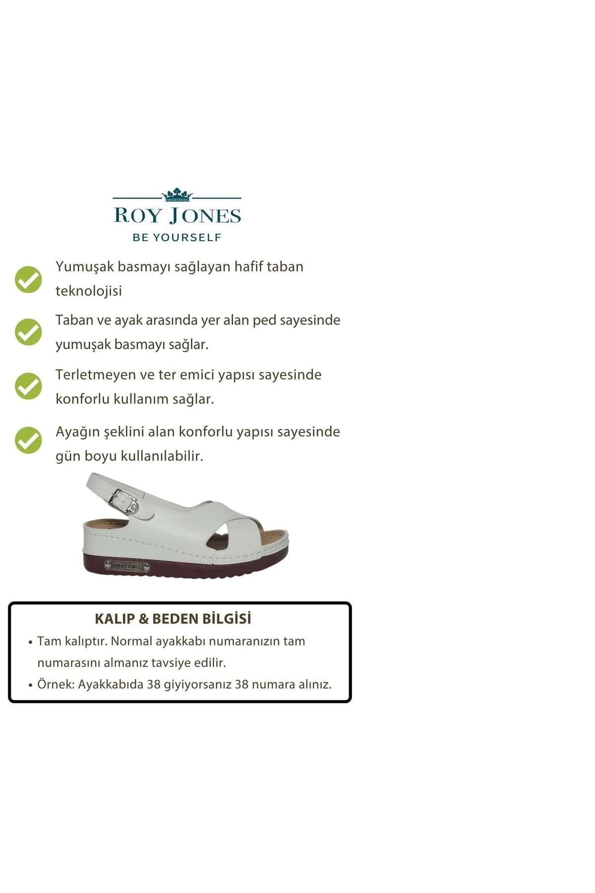 Kadın Ortopedik Şık Konfor Modeli Anatomik Rahat Taban Kısa Topuk