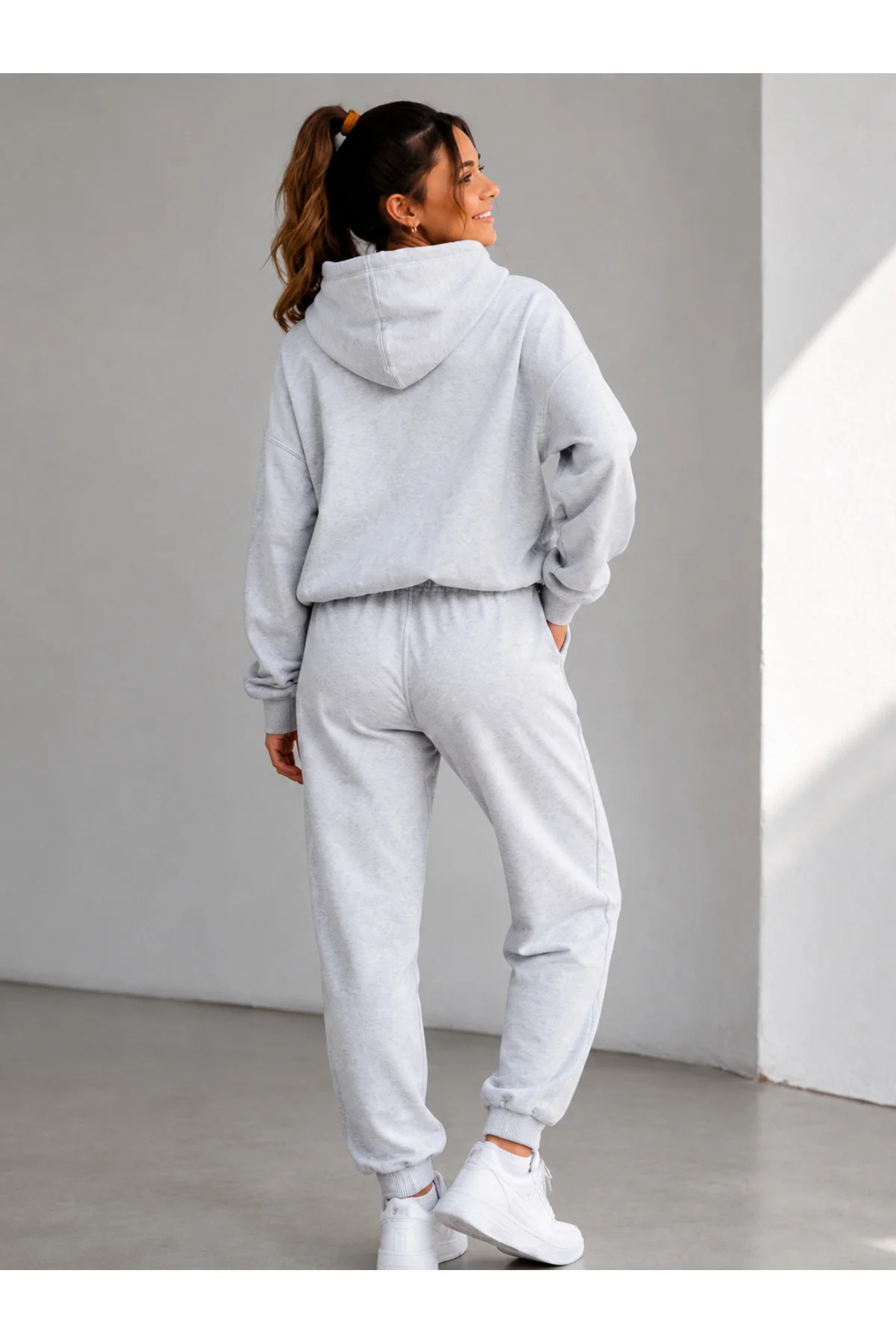 Kadın Oversize Baskılı Rahat Kesim Kışlık Şardonlu Kalın Sweatshirt ve jogger Eşofman Takımı Fiyatı, Yorumları ve Özellikleri