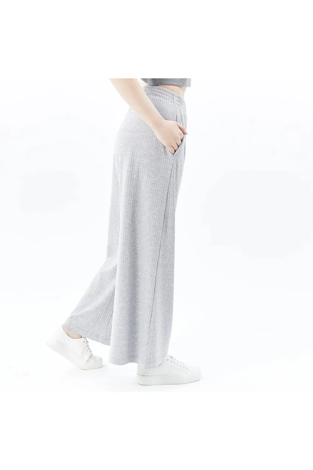 Kadın Oversize Bol Paça Pantolon Tarçın