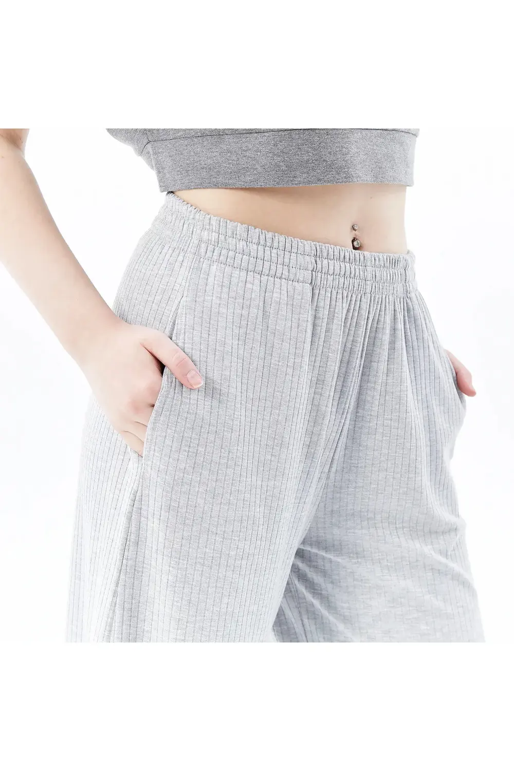 Kadın Oversize Bol Paça Pantolon Tarçın