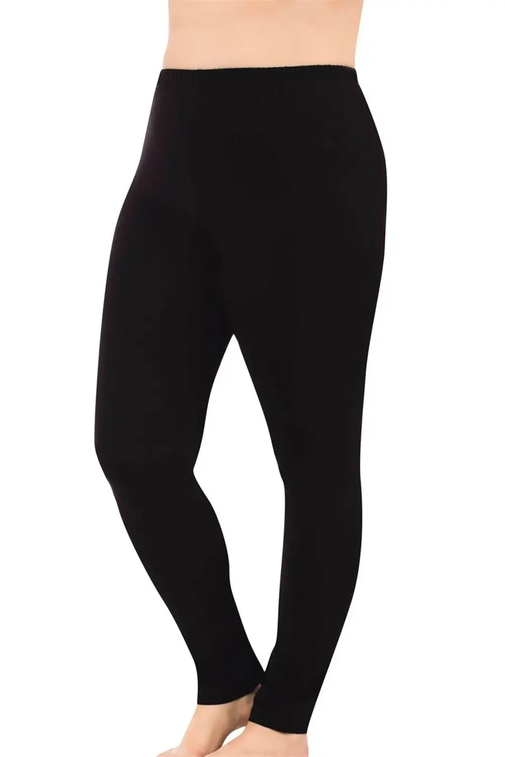 Kadın Pamuk Büyük Beden Uzun Tayt 1727