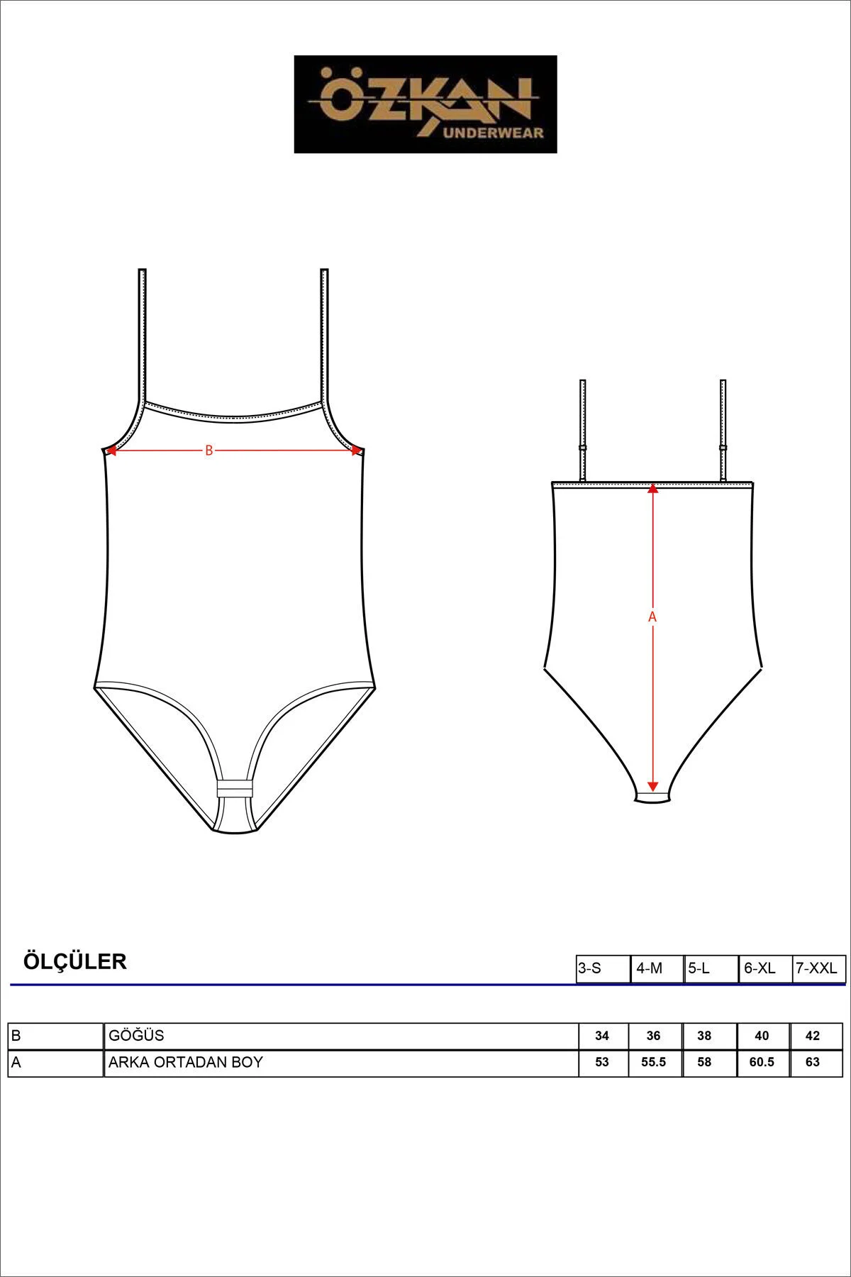 Kadın Pamuklu İnce Askılı Çıtçıtlı Kancalı Body
