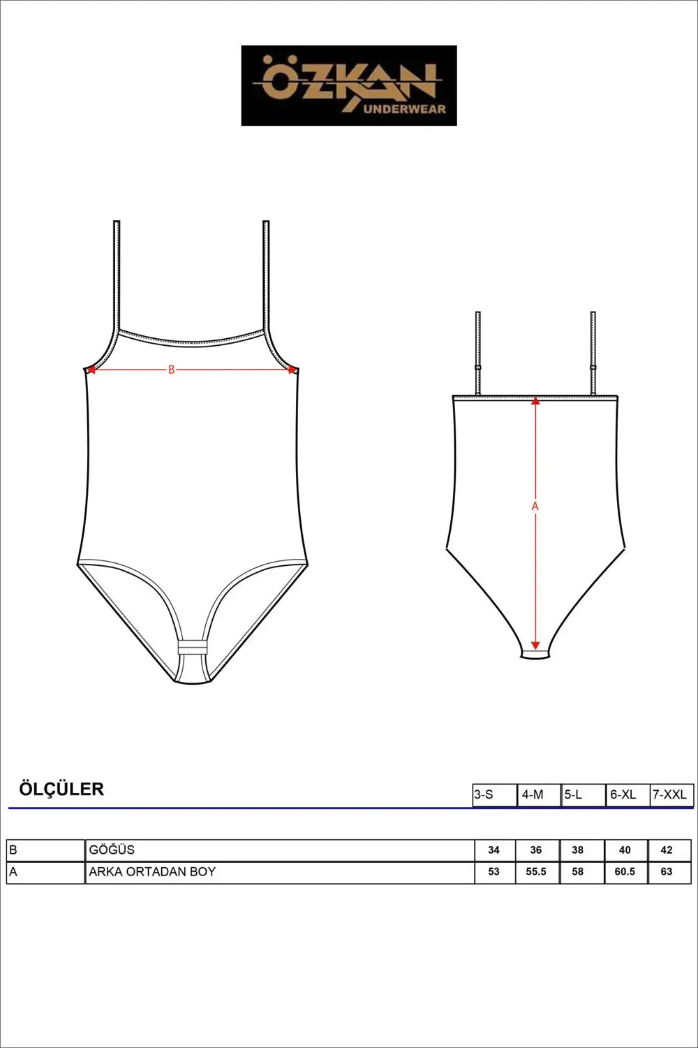 Kadın Pamuklu İnce Askılı Çıtçıtlı Kancalı Body