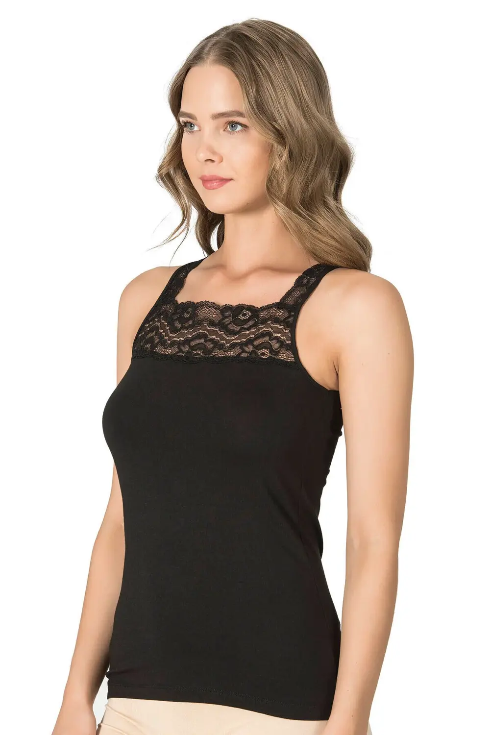 Kadın Pamuklu Modal Atlet