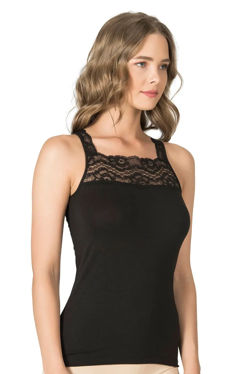 Kadın Pamuklu Modal Atlet