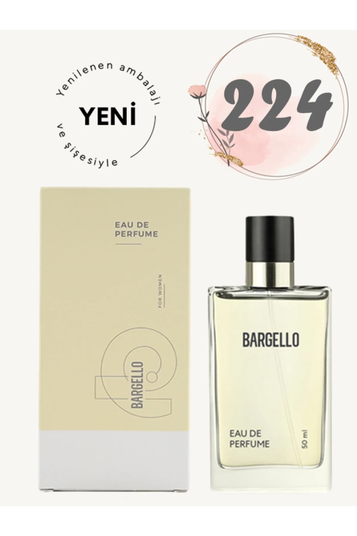 KADIN PARFÜM 224 FLORAL 50 ML EDP