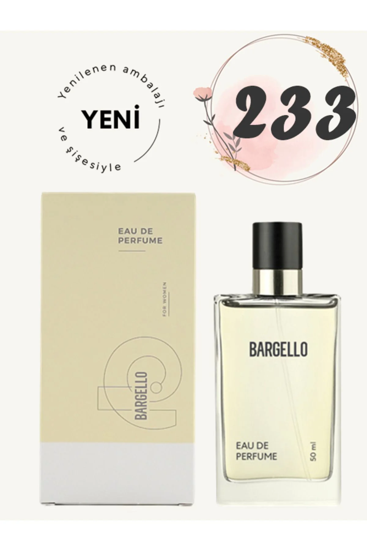 KADIN PARFÜM 233 FLORAL 50 ML EDP 8691841304685