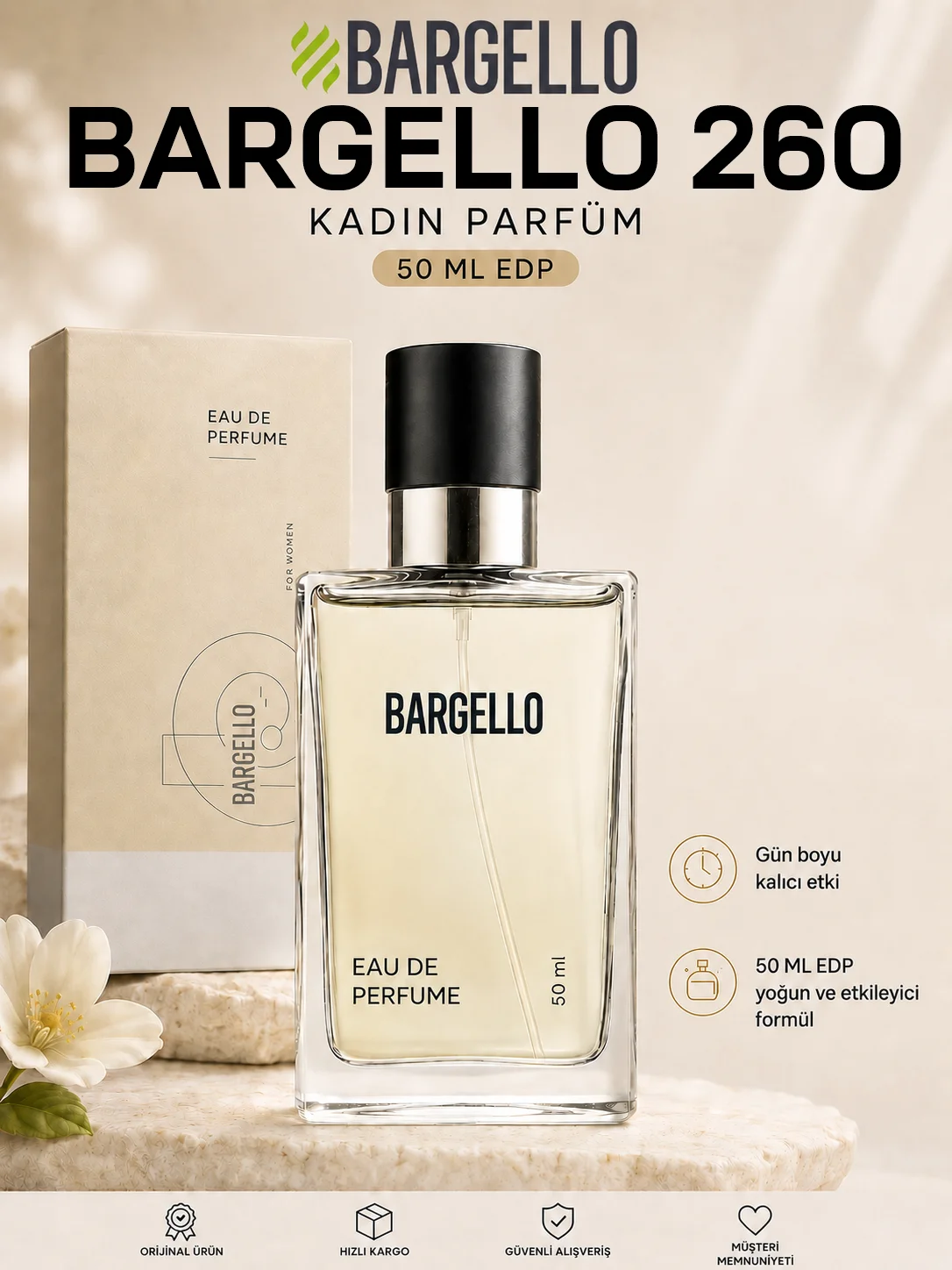 KADIN PARFÜM 260 ORİENTAL 50 ML EDP 8691841304692